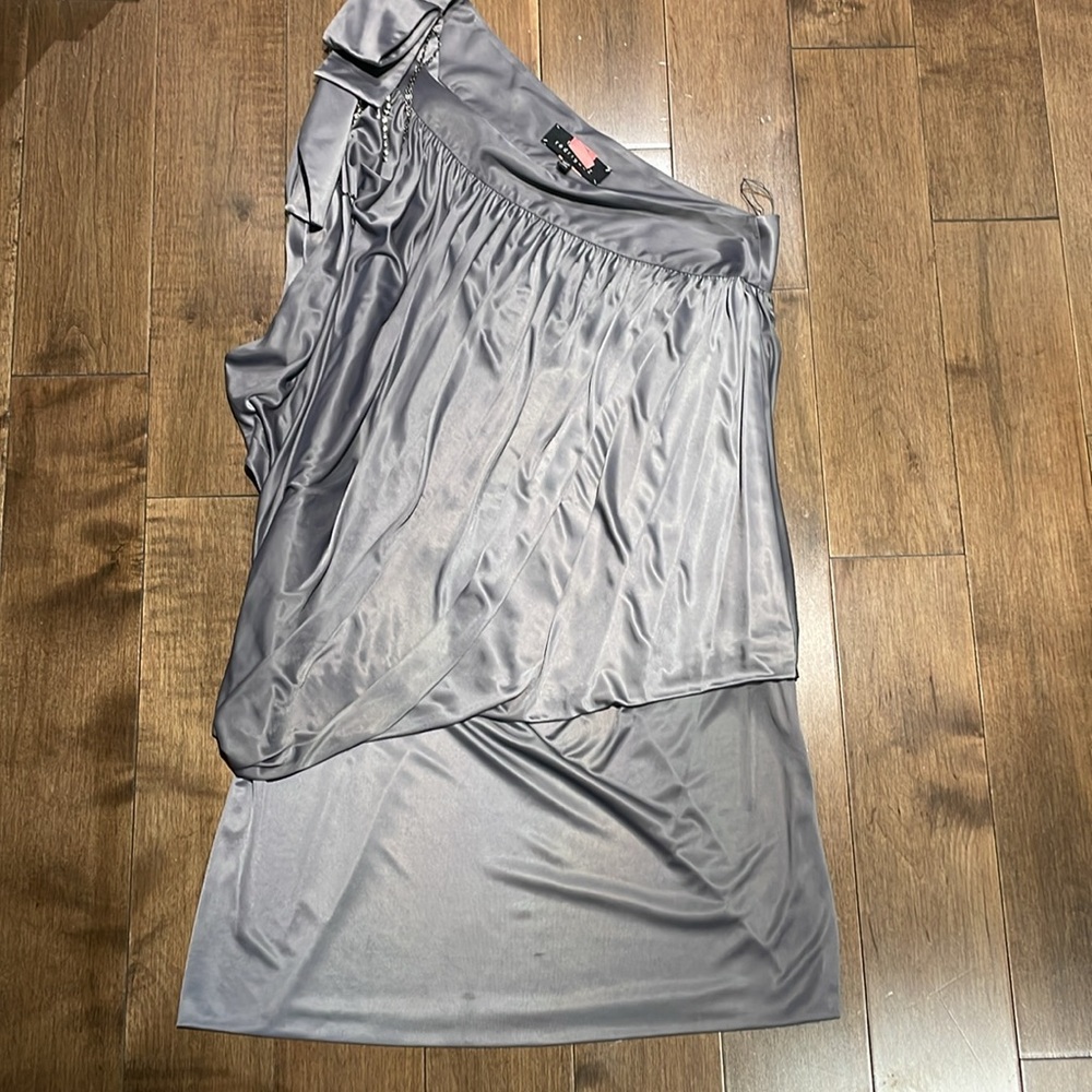 Robert Rodriguez silver dress size S